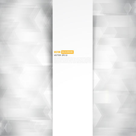 Vector Abstract geometric shape from gray cubes.のイラスト素材