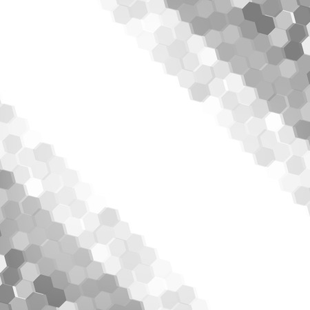 Vector abstract 3d hexagonal. Background with hexagon elementのイラスト素材