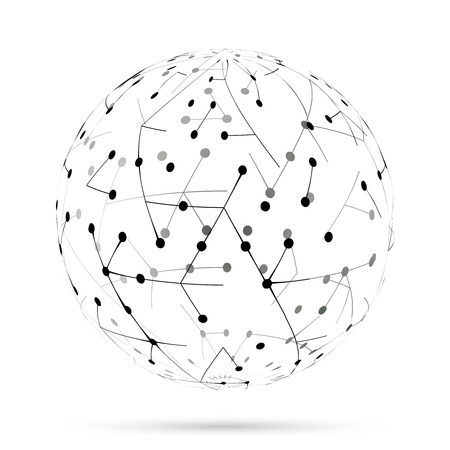 Social Networks and Business Illustrationのイラスト素材