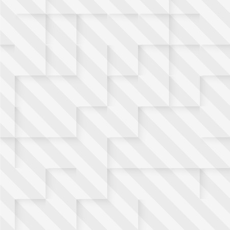 Vector Abstract geometric shape from gray cubes. white squaresのイラスト素材