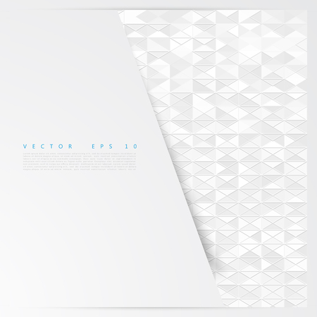 Vector Abstract geometric shape from triangles. squaresのイラスト素材