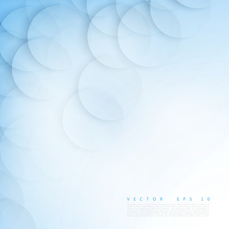 Vector background circles banner with drop shadows. Vector illustrationのイラスト素材