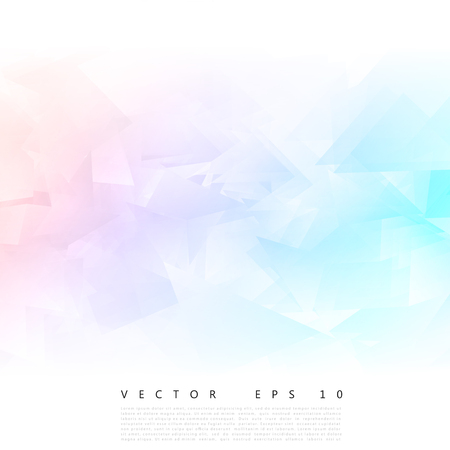 Vector Abstract geometric shape from gray triangle. White trianglesのイラスト素材