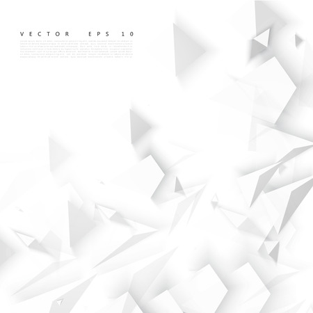 Vector background abstract polygon triangle. polygonal design geometrical. Gray trianglesのイラスト素材
