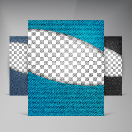 Abstract vector modern flyers brochure. Business brochure flyer design layout template in A4のイラスト素材