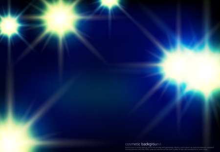 Vector abstract background of white light beaming flashesのイラスト素材
