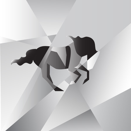 Sketch of a horse for the additions contentのイラスト素材