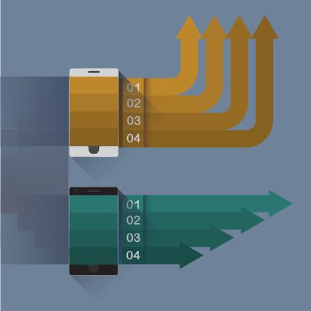 Phone communicationのイラスト素材
