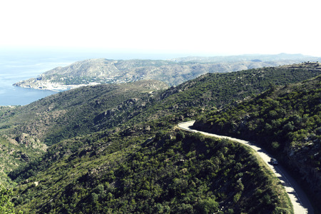 Mountain Roadの写真素材