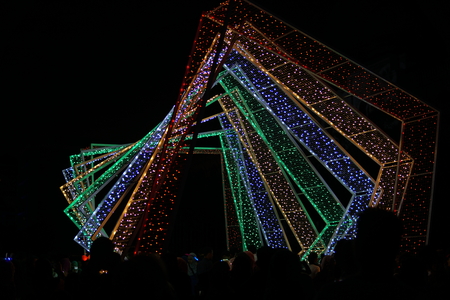 PUTRAJAYA,MALAYSIA - December 30, 2017: Putrajaya Malaysia, Festival of light and Motion (LAMPU) is one of the event in putrajaya.のeditorial素材
