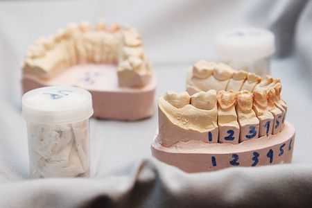 Fake toothの写真素材