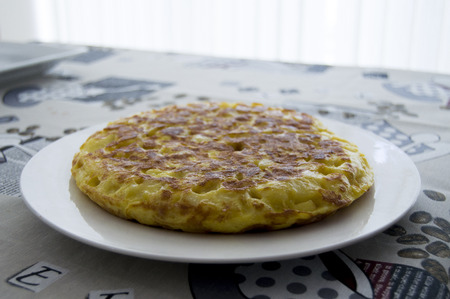 Spanish omeletの写真素材