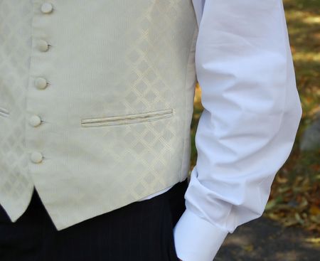 Wedding Waistcoatの写真素材