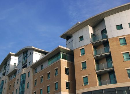 Modern expensive harbor view apartments 5の写真素材