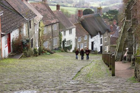 Famous Gold Hillの写真素材