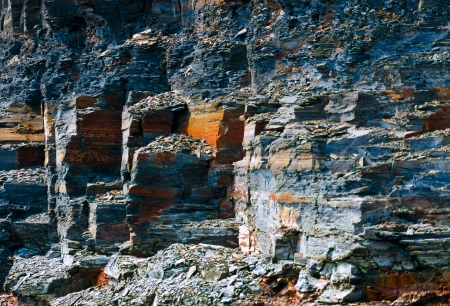 Formation of rocks on cliffs Kimmeridge Dorset UK