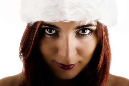 Portrait of a beautiful woman.の写真素材