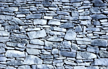 Old stone wall background - Toned in PS