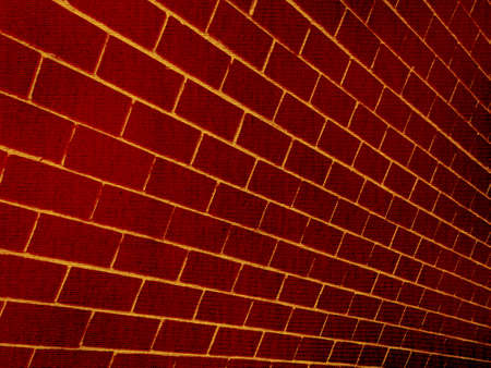 Illustration of a bricks wall over a red background
の写真素材