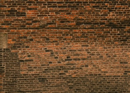 Great background made of a brick wallの写真素材