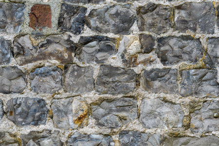 Beautiful texture of old stone.の写真素材