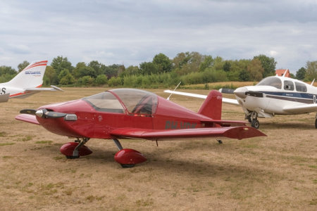 Hasselt. Limburg - Belgium 27-08-2022 Aeroplane PH-VDK Sonex Onex. Outdoor public show of vintage...