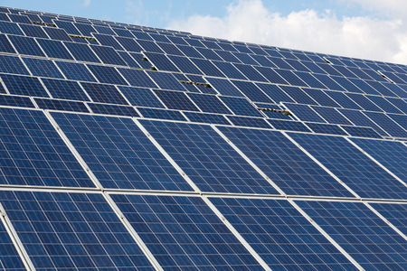 A large Solar energy array for clean electricity production