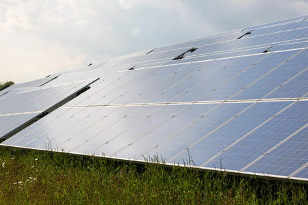 Some solar energy panels for clean electricity production