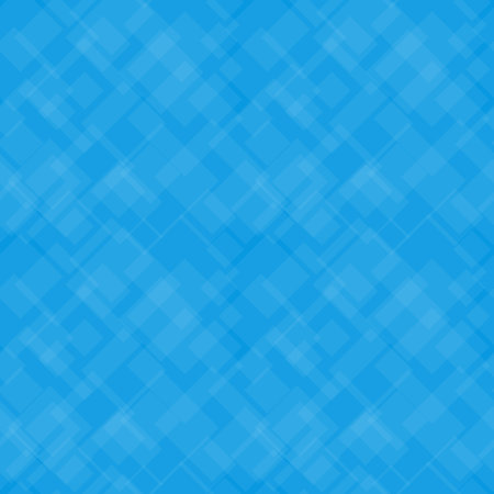 Seamless background with transparent squares on blue background. Polygon background pattern in modern style.のイラスト素材