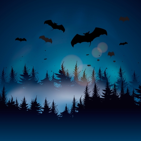 Halloween backgroundのイラスト素材
