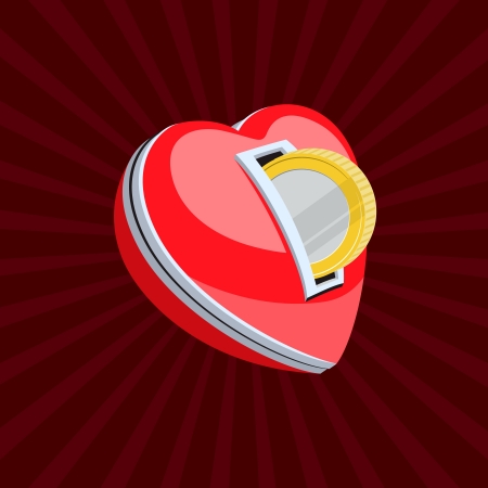 Love for moneyのイラスト素材