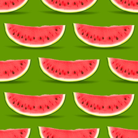 Watermelon seamless pattern のイラスト素材