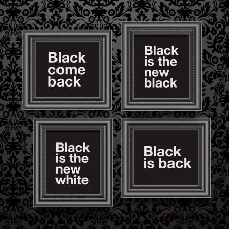 Frames on background with floral pattern, vector Eps10 image.のイラスト素材