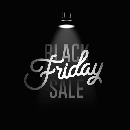 Black Friday sale inscription design template. Black Friday sale inscription design template.