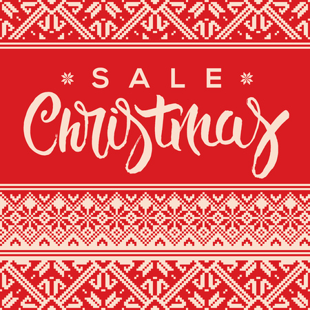 Christmas sale background, promotional poster for Christmas saleのイラスト素材