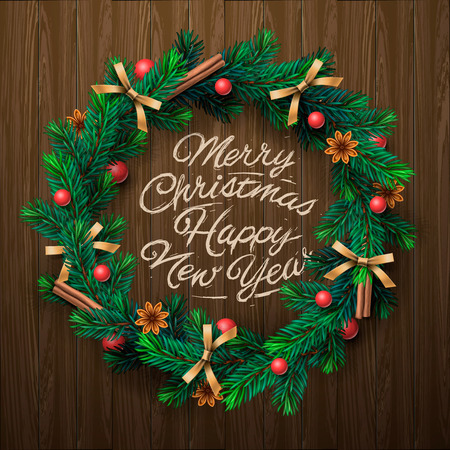 Christmas greeting card and backgroundのイラスト素材