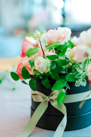 Bouquet over the table.の写真素材