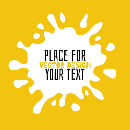 Paint dripping. Vector colorful paint splashes .Current drops. Current paint, stains.Dripping liquid.のイラスト素材