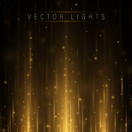 Glowing magic light effect and long trails fire motion, vector art and illustration.Abstract glow light lines, Motion light of high speed carのイラスト素材