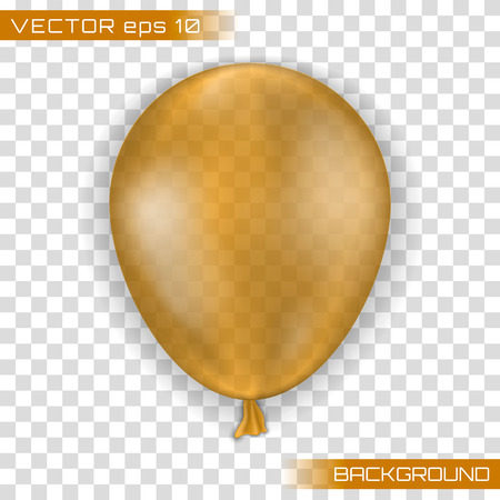 Holiday illustration of flying glossy balloon. Isolated on white Background. 3d Realistic Colorful Balloon. Close-up look at white balloon with reflects.のイラスト素材