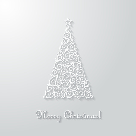 Christmas vctor card.のイラスト素材