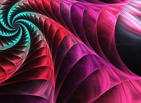 abstract fractal background a computer-generated 2D illustrationの写真素材