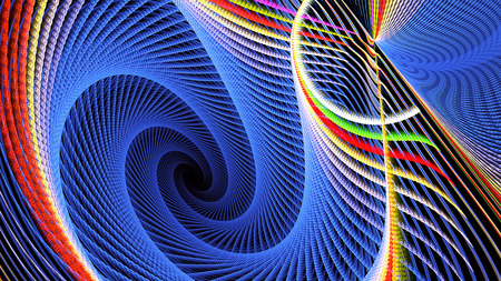 abstract fractal background a computer-generated 2D illustration, spiral