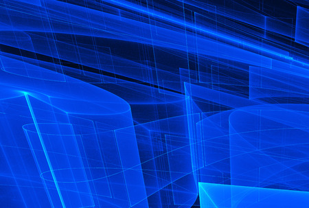 abstract fractal background a computer-generated 2D illustrationの写真素材