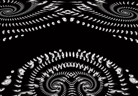 Abstract color dynamic background with lighting effect, design. Pattern, flyer, banner. Fractal art, bokehの写真素材