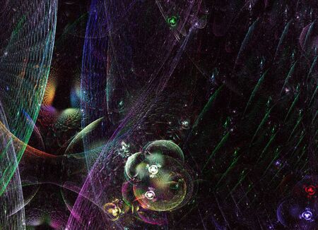 Fractal color background for use in creativity and design projects.