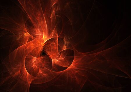 Abstract color dynamic background with lighting effect. Futuristic bright painting texture for creativity graphic design. Pattern for wallpaper, poster, cover booklet, flyer, banner. Fractal artの写真素材