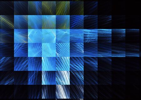 abstract fractal background a computer-generated illustration, textureの写真素材