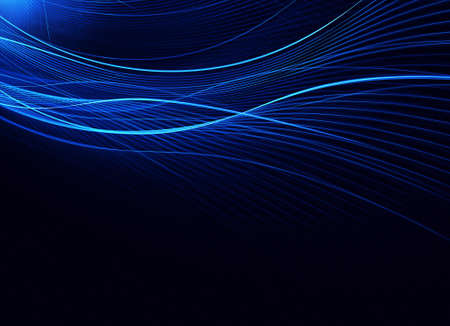 Abstract color dynamic background with lighting effect. Fractal wavy. Fractal art