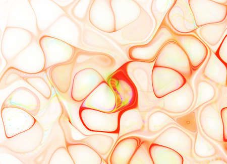 Abstract color dynamic background with lighting effect. Fractal wavy. Fractal art